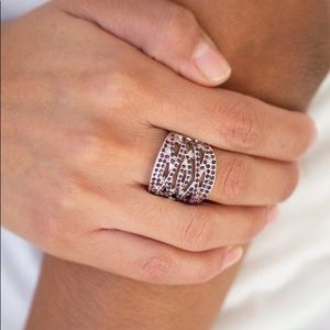 ✨3 for $10✨ Silver and purple ring